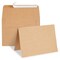 50 Pack Blank A7 Kraft Paper Cards and Envelopes, All Occasion 5x7 Note Cards for Invitations, Open When Letters